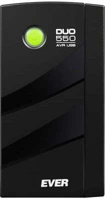 UPS ohišje EVER DUO 550 PL AVR USB, 550 VA, 330 W, črn
