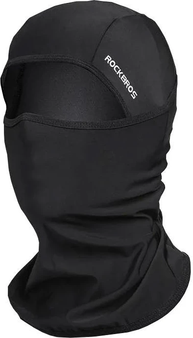 Balaklava za kolesarjenje Rockbros LF7162-1, univerzalna, črna