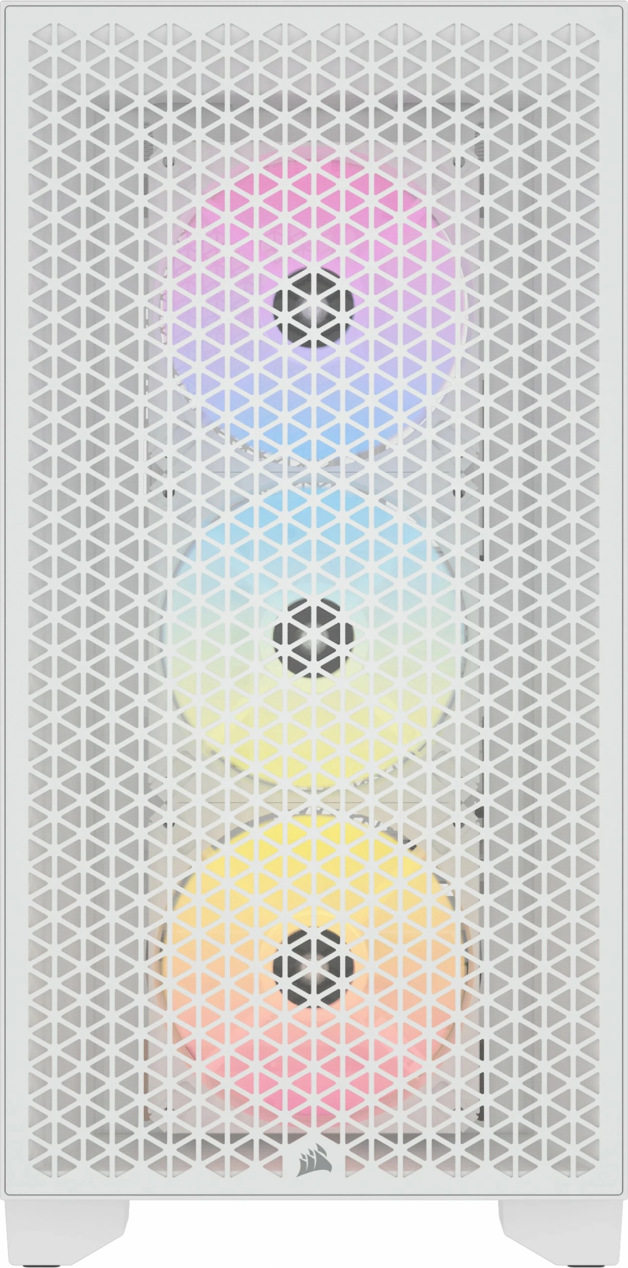 Računalniško ohišje Corsair 3000D RGB Airflow, midi tower, ATX, belo