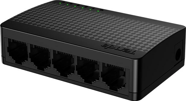 Omrežni preklopnik Tenda SG105M, Gigabit Ethernet (10/100/1000), črn