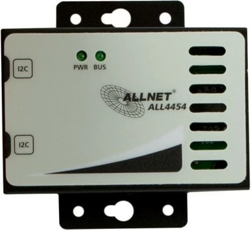 Detektor dima in plina ALLNET 102435, brezžični, črn