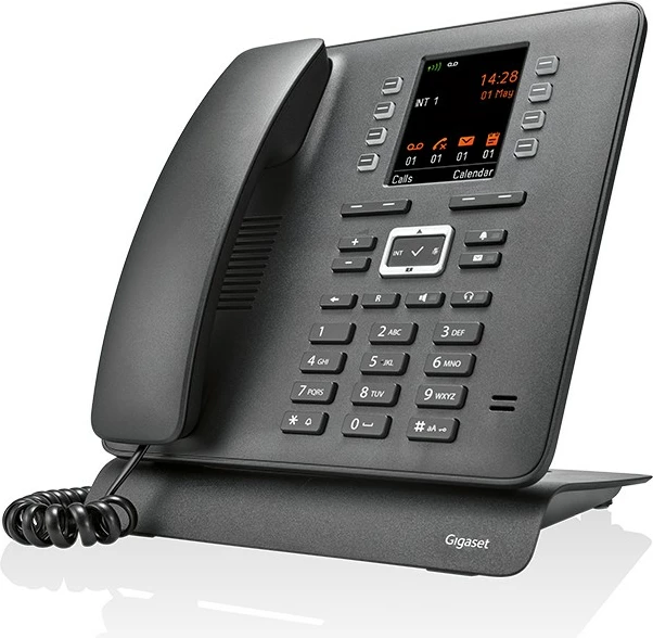 Telefon pisarne Gigaset Maxwell C, VoIP, črn