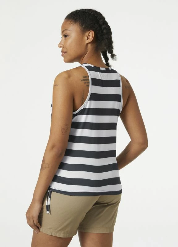 Tank majica Siren, Helly Hansen, ženska, bela in mornarsko modra