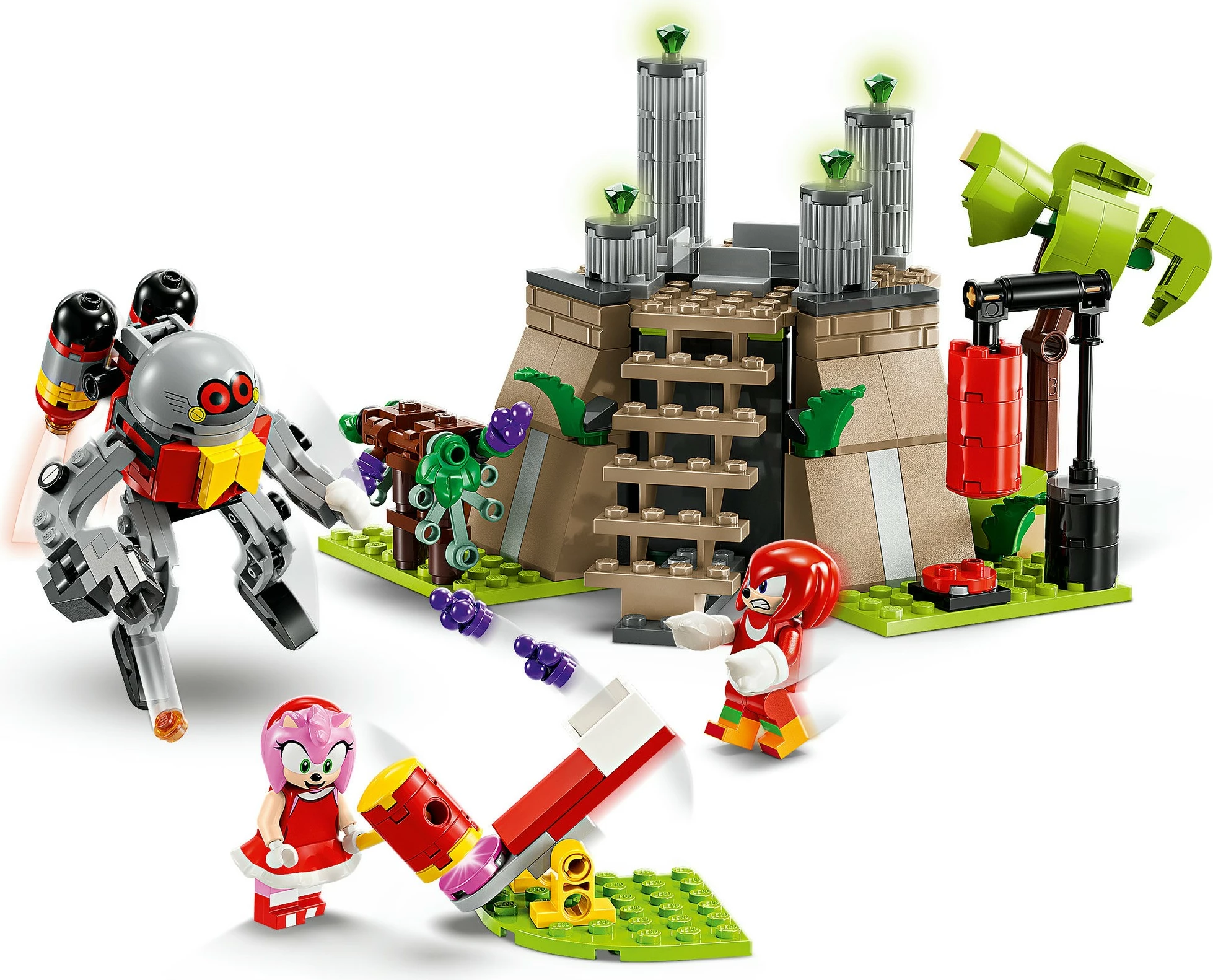 Set za gradnjo Knuckles in Master Emerald, LEGO Sonic the Hedgehog 76998, 325 delov, večbarven