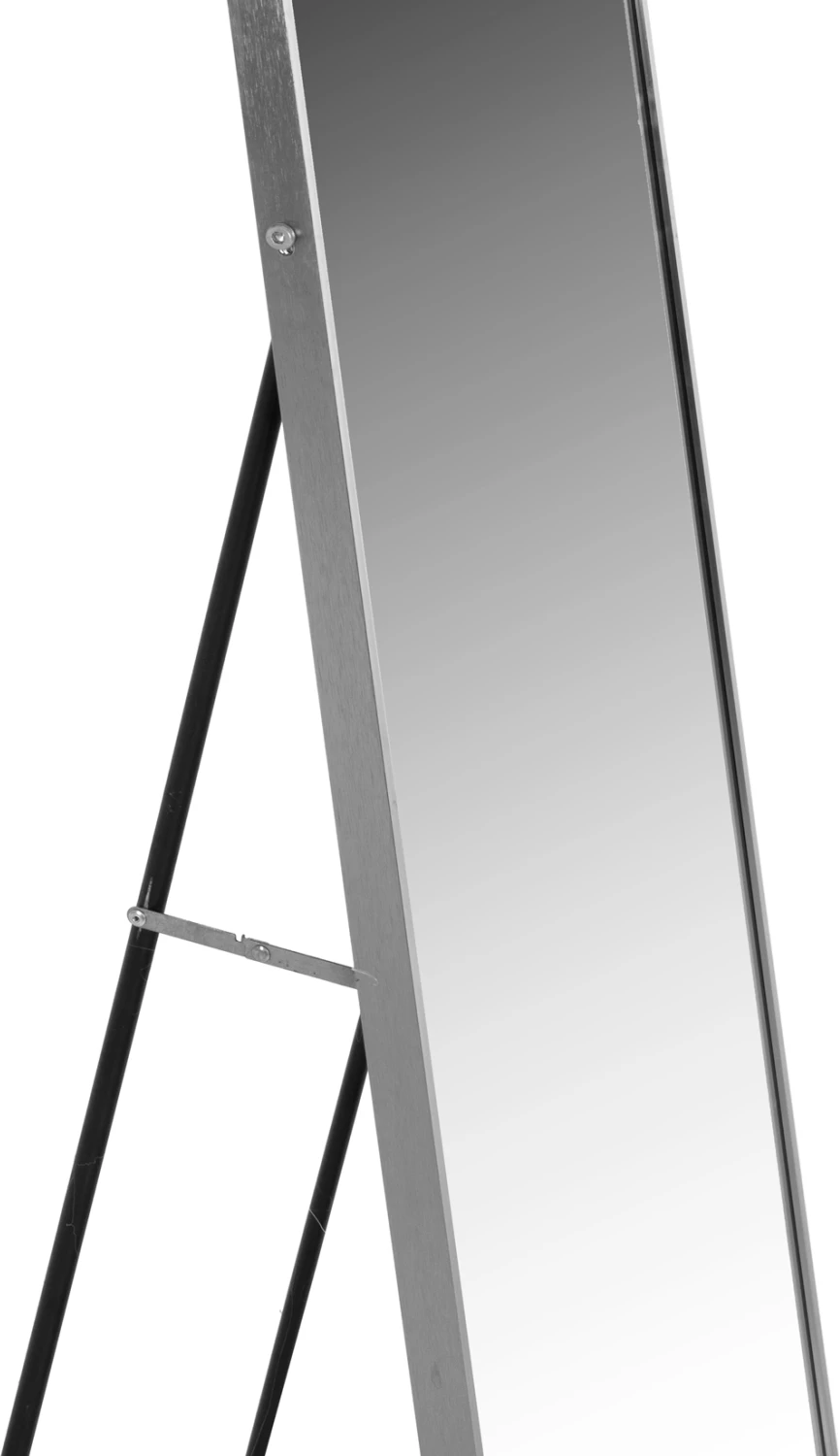 Talno stoječe ogledalo BOELY FH9577.40 aluminijast okvir v srebrni barvi 40x35x160Hcm