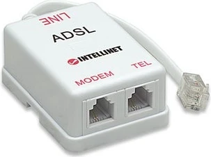Splitter za ADSL Intellinet, bel