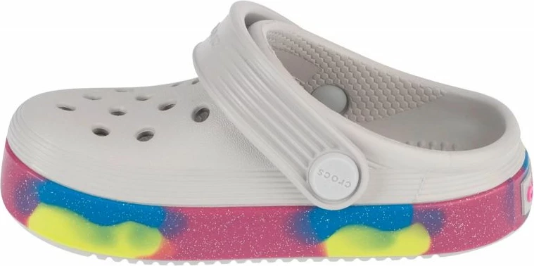 Papuče z bleščicami Crocs za otroke