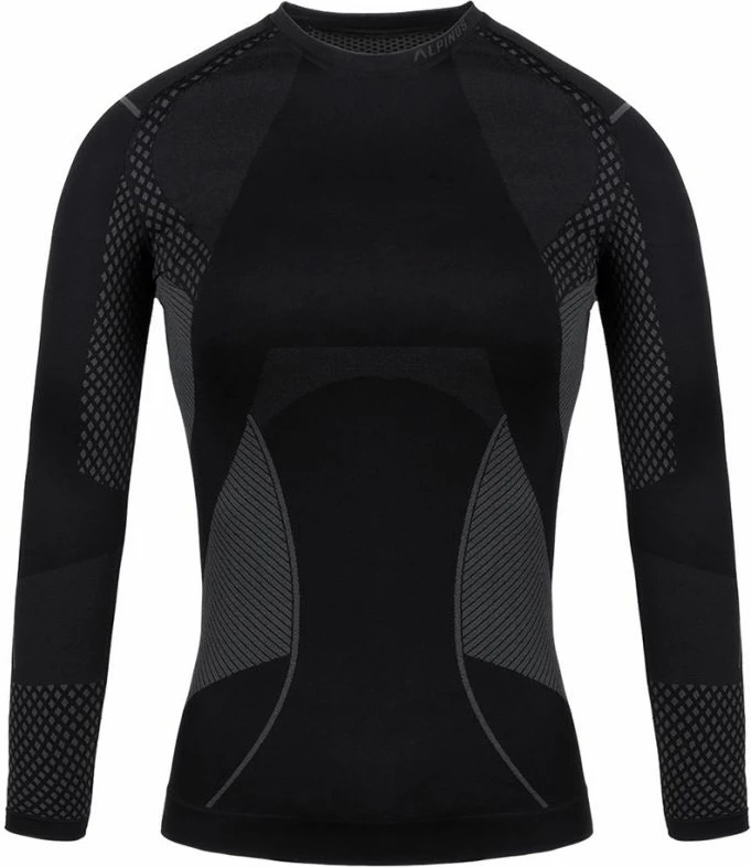 Termoaktivna oblačila za ženske Yakimasport, črno in sivo