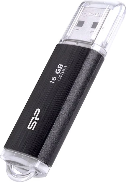 USB ključek Silicon Power Blaze B02, 16 GB, črn