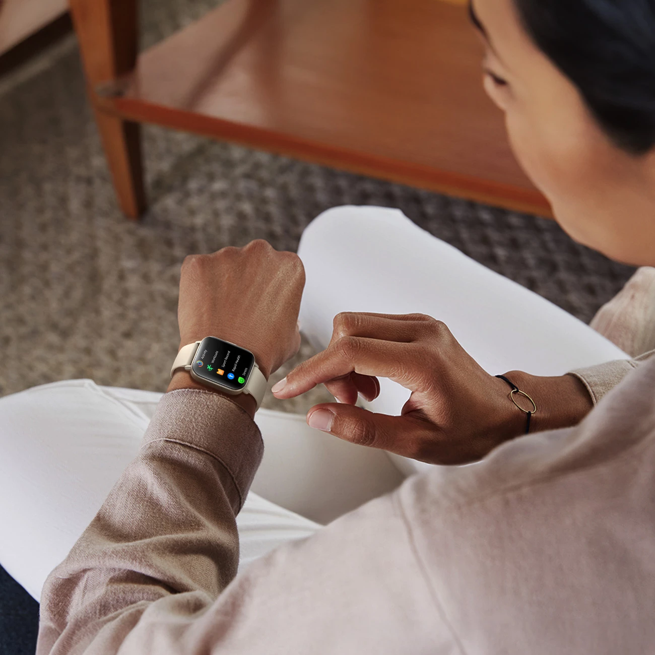 Pametna ura, 1,96" Bluetooth, 340 mAh, titan, Joyroom Fit-Life JR-FT3S