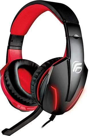 Gaming slušalke Fenner Soundgame F1 za PC/konzole, črno-rdeče