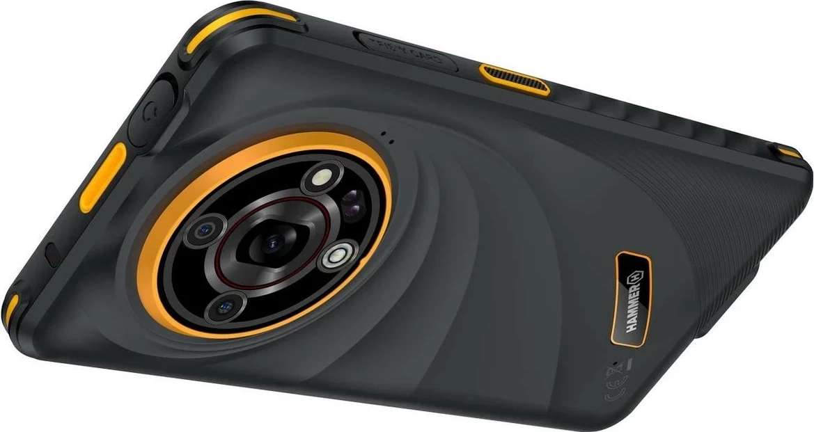 Robusten pametni telefon Hammer Iron 6 5G, 6/128 GB, oranžen