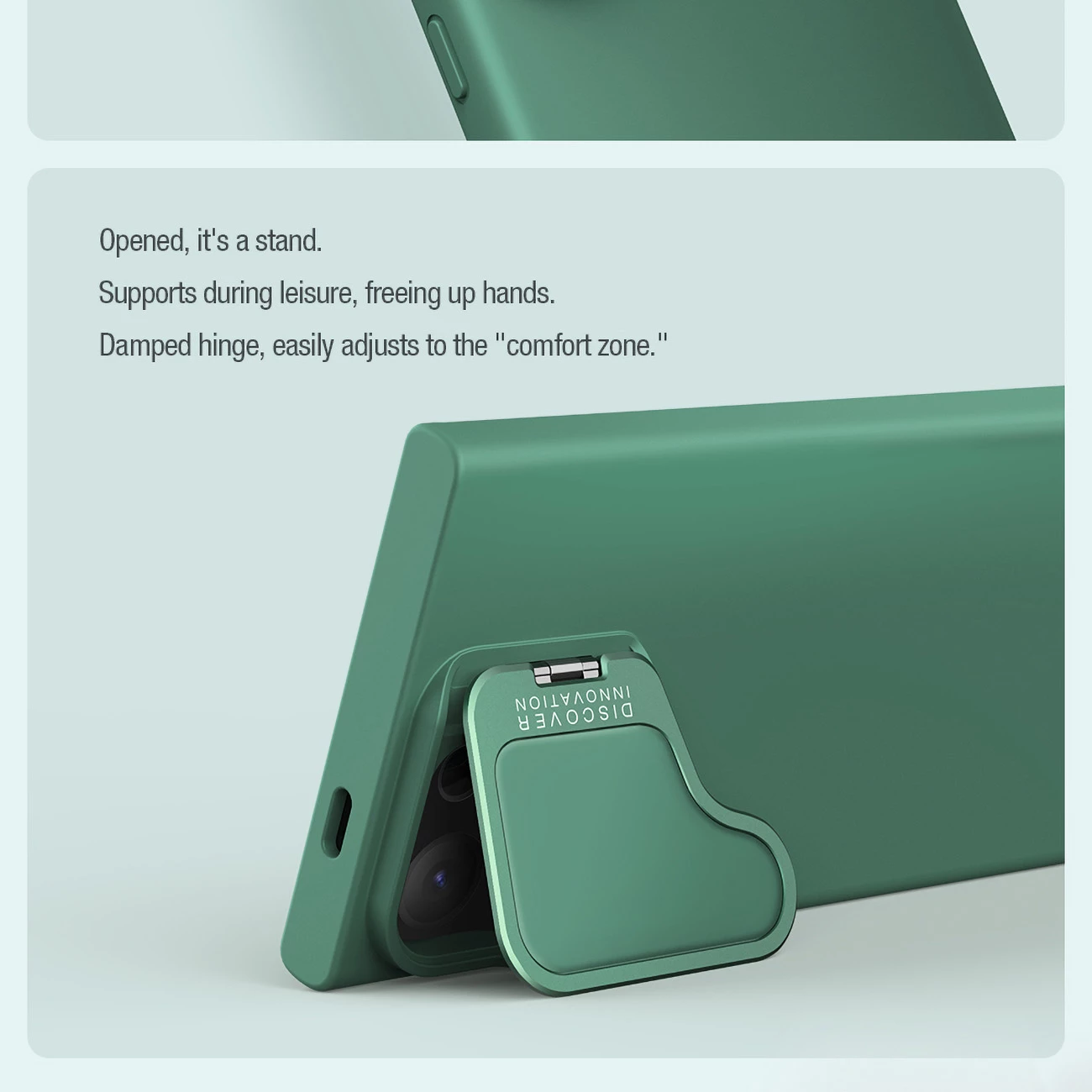 Zaščitni silikonski ovitek CamShield Silky Prop Nillkin za Samsung Galaxy S24 Ultra, črn