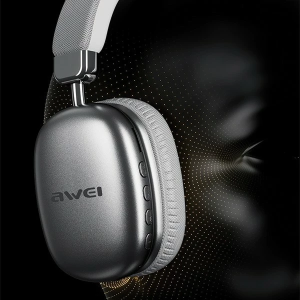 Slušalke Bluetooth over-ear AWEI AT7, črne