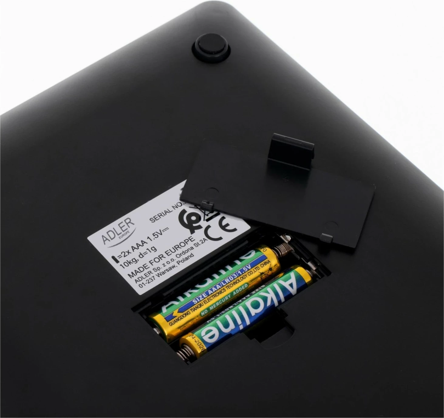 Kuhinjska elektronska tehtnica Adler AD 3173, elektronska, siva