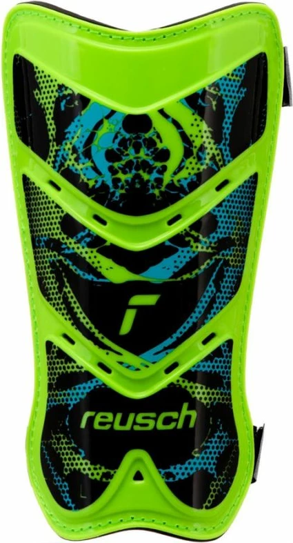 Mrežaste ščitnike za goleni Reusch Attrakt Lite, zeleni, moški in otroški