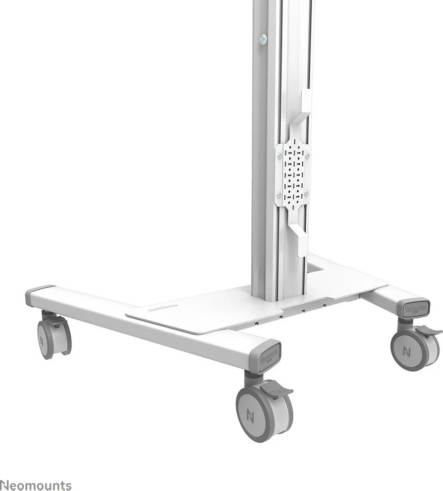 Prenosni voziček za TV, Neomounts Newstar FL50S-825WH1, za zaslone 37–75 inčev, nastavljiva višina, bela