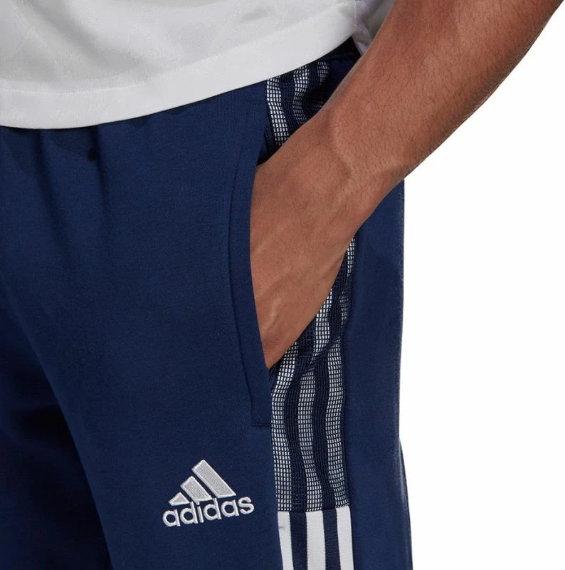 Športne hlače adidas za moške, temno modre