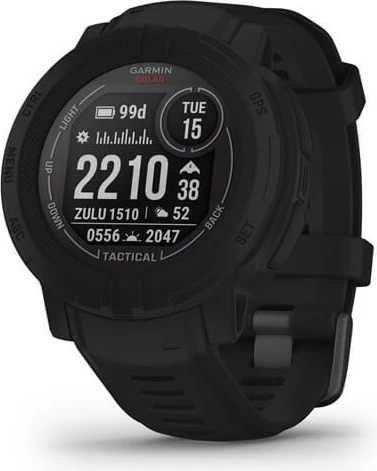 Pametna ura, GPS, solarno polnjenje, črna - Garmin Instinct 2 Solar Tactical Edition