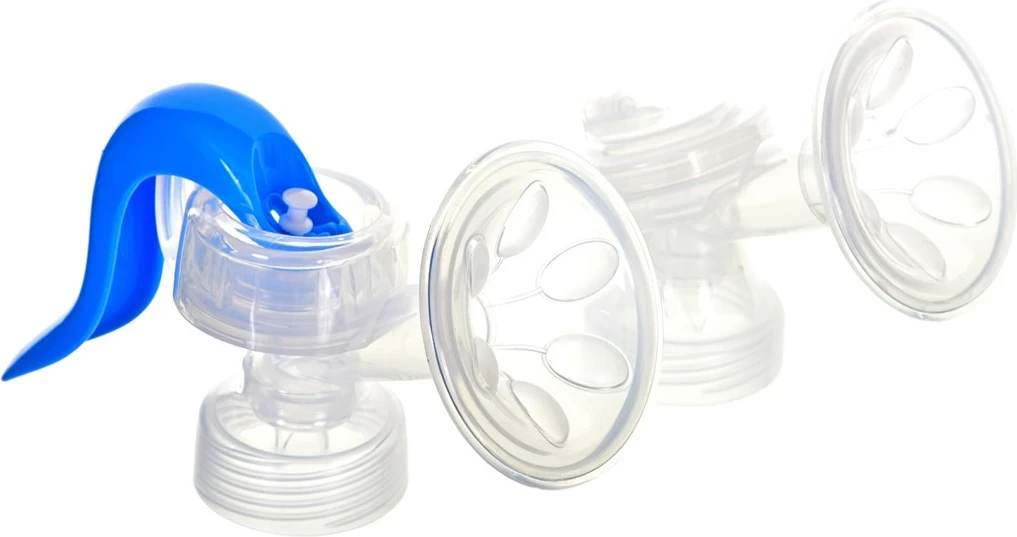 Dojilna črpalka 2 v 1, 150 ml, modro/bela Esperanza ECM003B