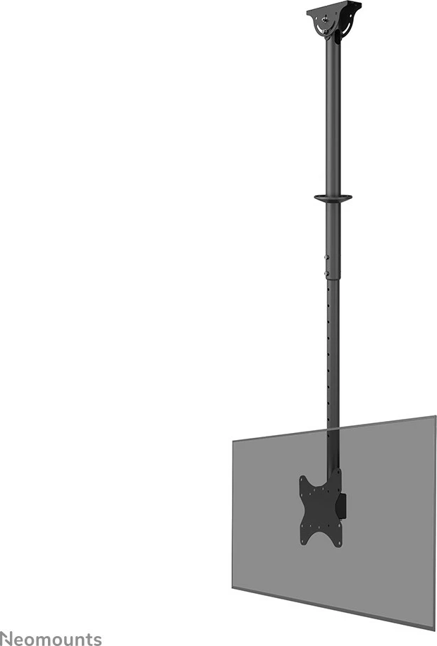Stropni nosilec za monitor/TV Neomounts CL35-340BL12, 23–42 palcev, nastavljiva višina, črn