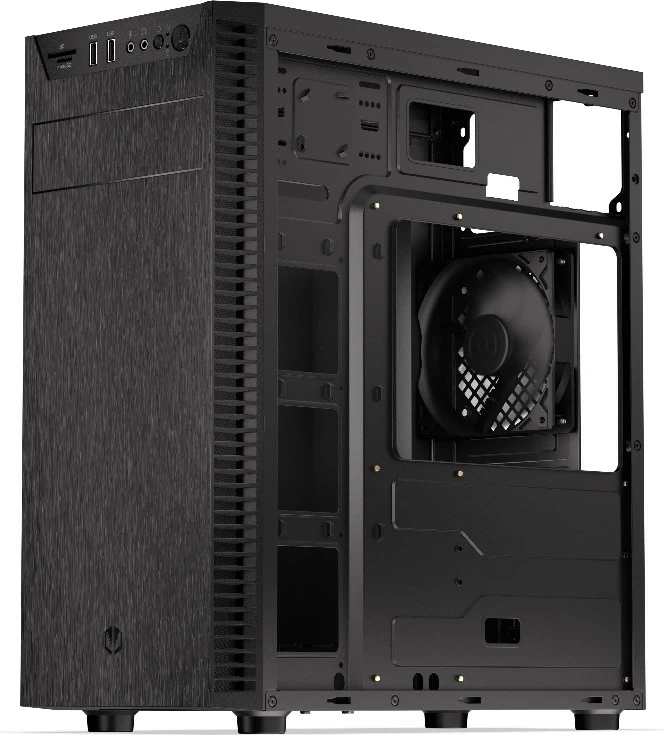 Ohišje za računalnik ENDORFY Armis 100 Solid, EY2A015, črno