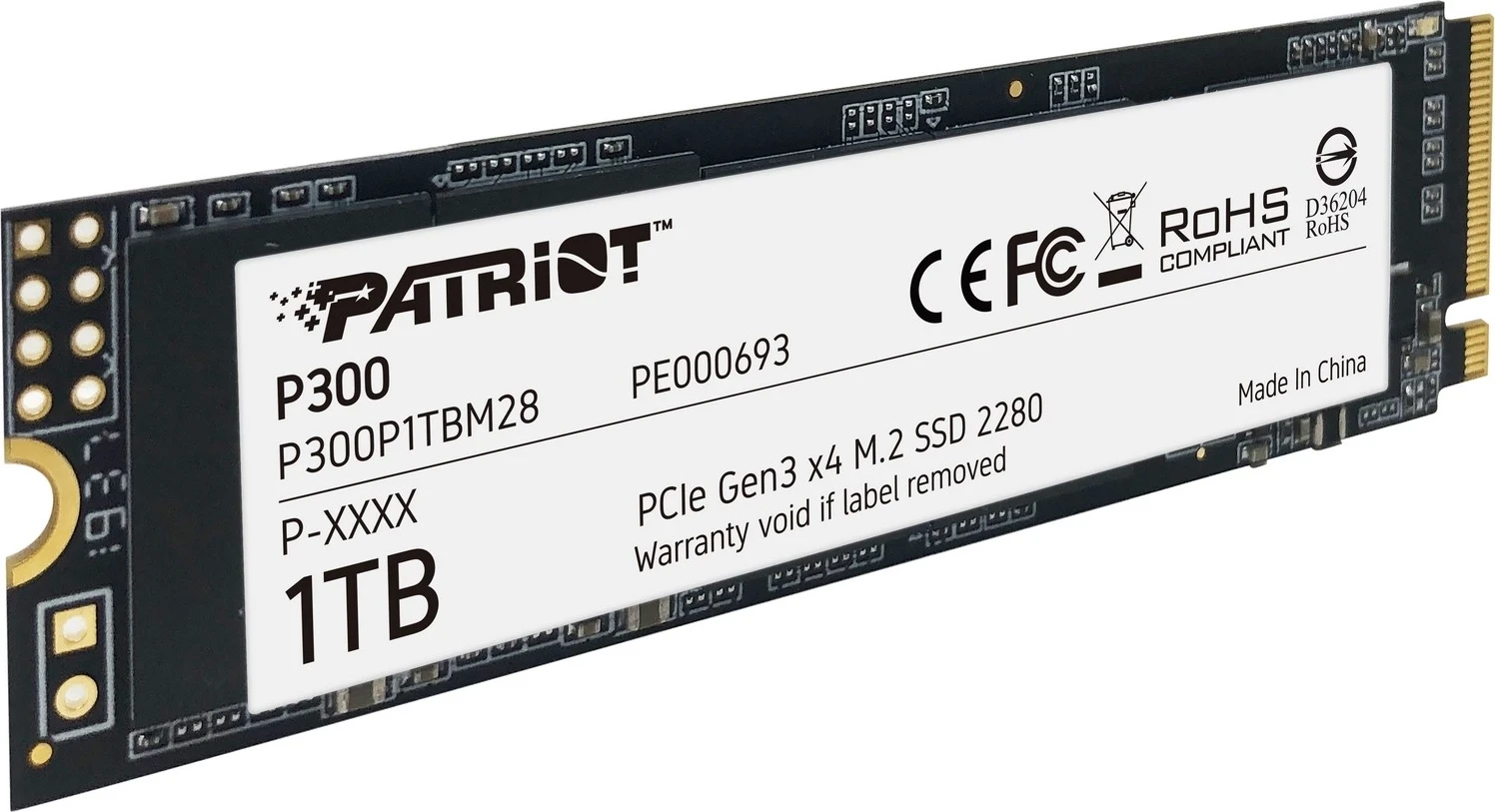 Notranji SSD Patriot P300, 1TB