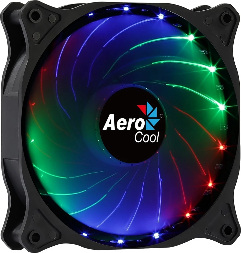 Ventilator 12 cm LED RGB Aerocool COSMO12FRGB