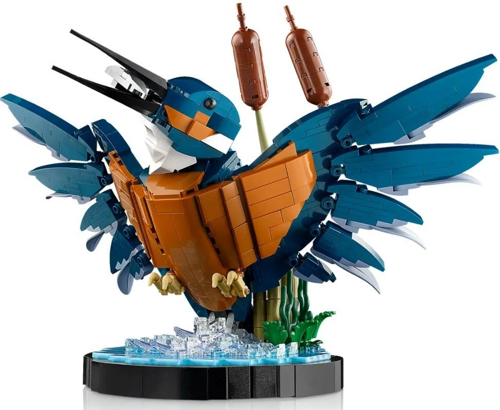 Model kingfisher z 834 kosi, LEGO Icons 10331, za odrasle