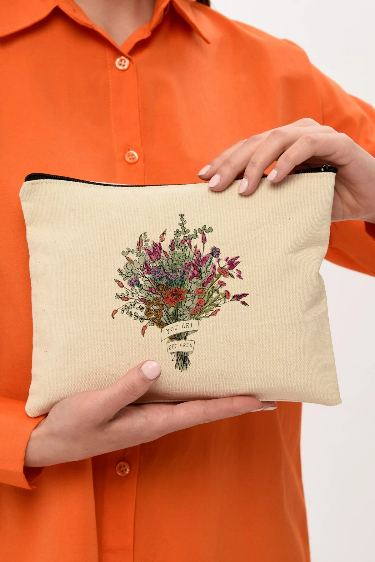 Kozmetična torbica, krem, 25x18 cm, Zoozie Bags 0745