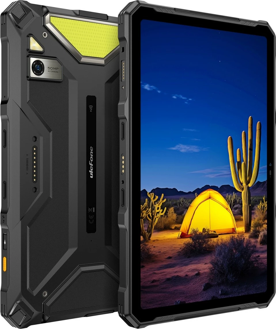 Robusten tablični računalnik Ulefone Armor Pad 4 Ultra 5G, 10,36", 8/256 GB, IP69K, črn