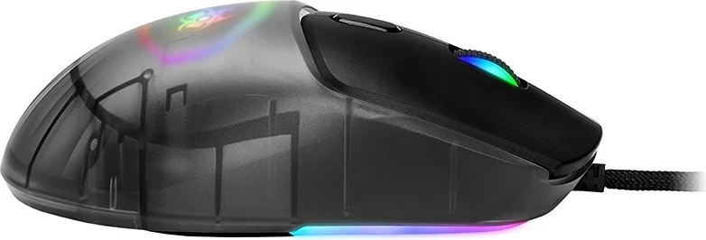 Igralniški optični miš Tracer GameZone NEON USB, RGB, 12400 dpi, črn