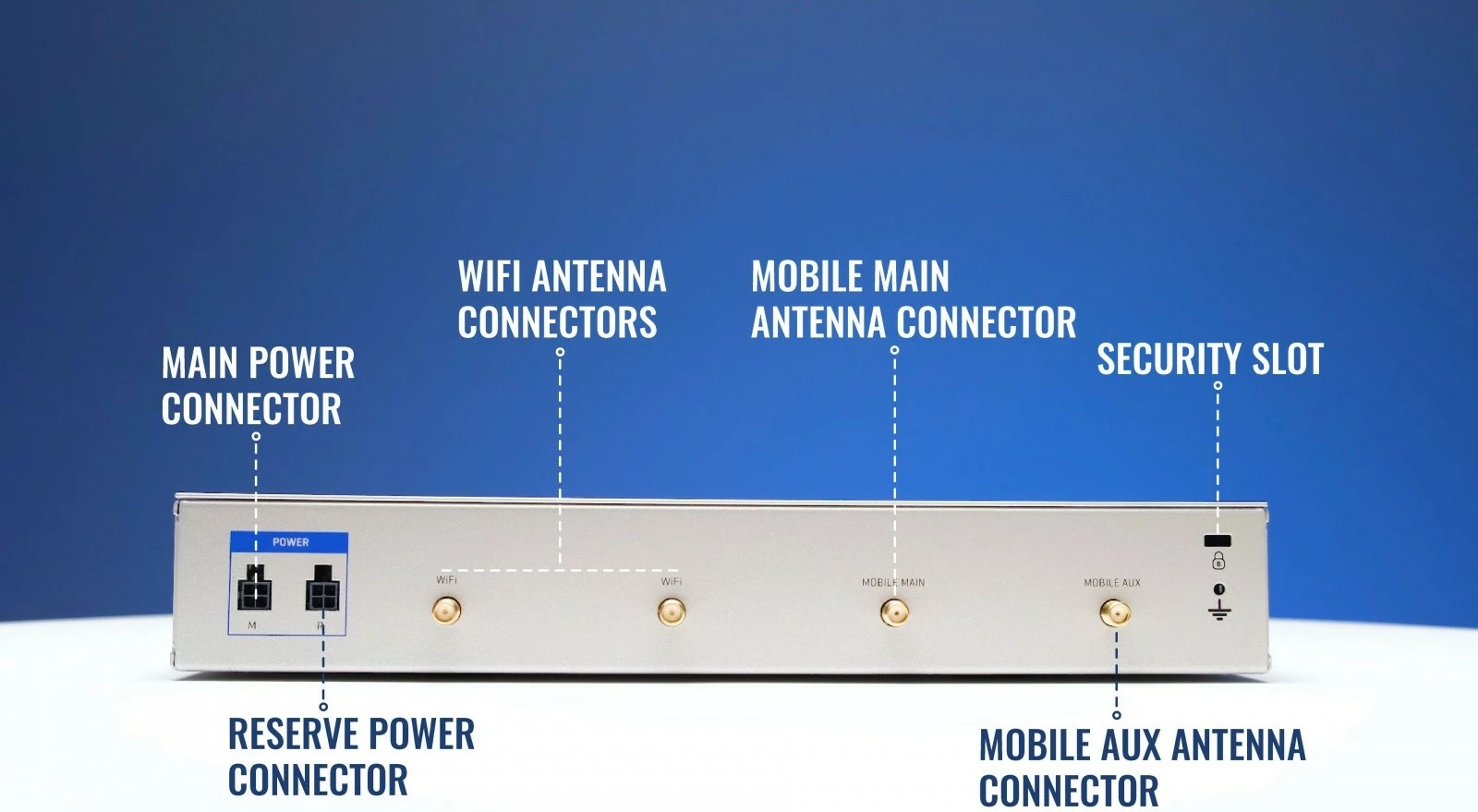 Usmerjevalnik LTE Teltonika RUTX09, 4xGbE, 2xSIM, RutOS, aluminij
