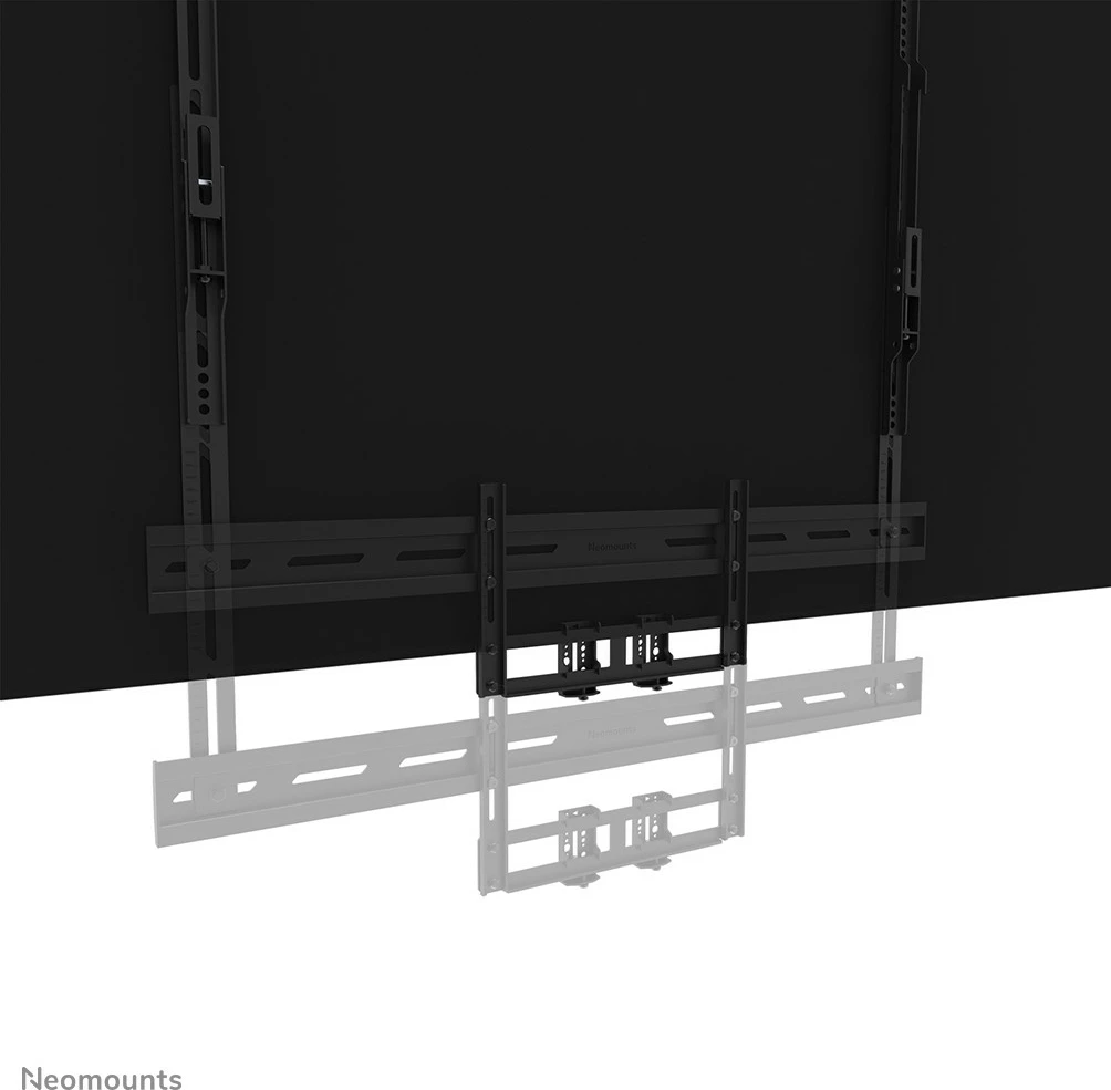 Univerzalni nosilec za videobar 43", Newstar AV2-500BL, VESA 200x200–800x600, 10 kg, črn