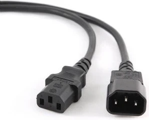 Napajalni kabel Gembird PC-189, C14, črn