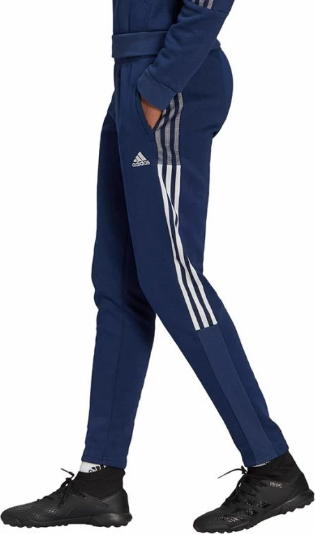 Športne hlače za ženske adidas Tiro 21, temno modre