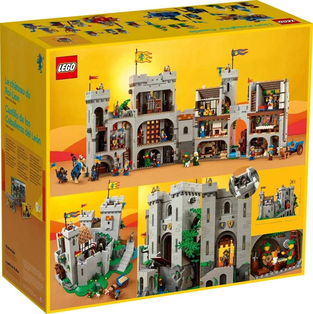 Model gradu Lion Knights' Castle, komplet LEGO ICONS 10305