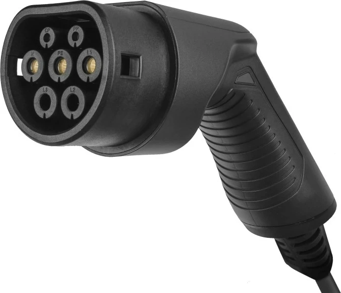 Polnilec za električni avtomobil Green Cell EV Powerbox, 22 kW, 6 m, črn