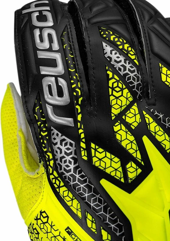 Rokavice za vratarja Reusch, črno-zelene