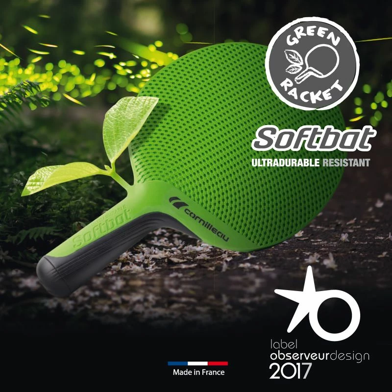 Pingpong lopar Softbat, zelena
