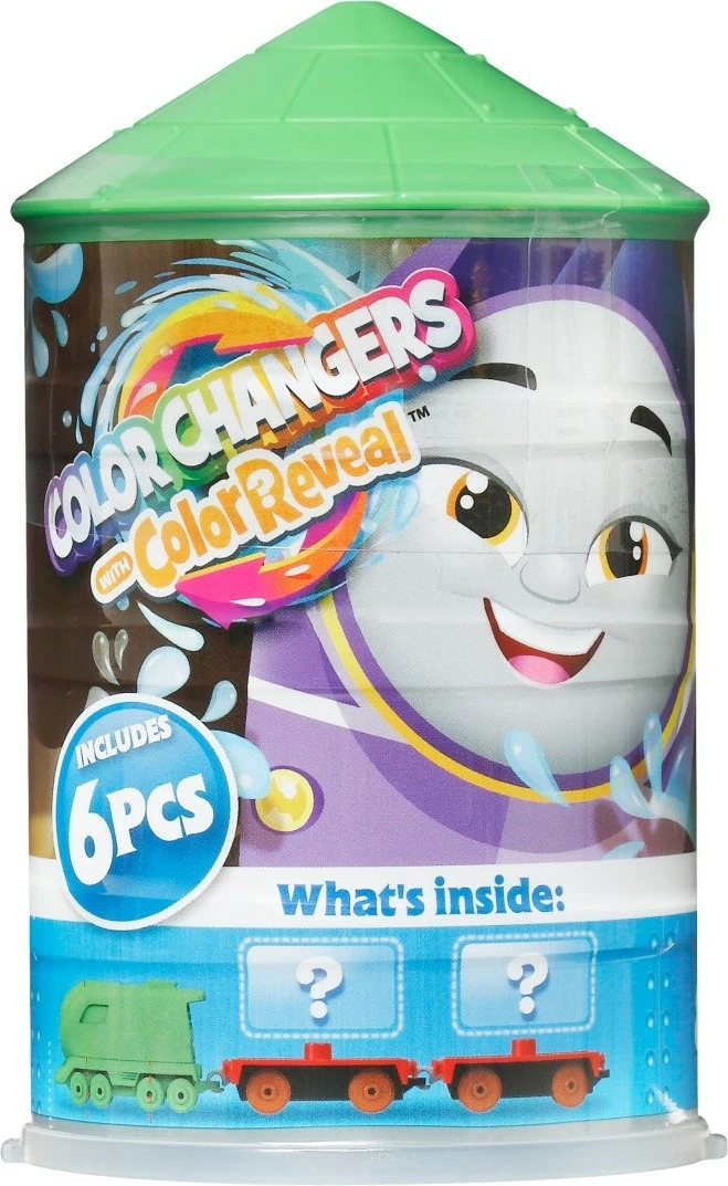 Igralni set vlaka z 2 vagoni, večbarven — Fisher-Price Thomas & Friends Color Reveal HPH37