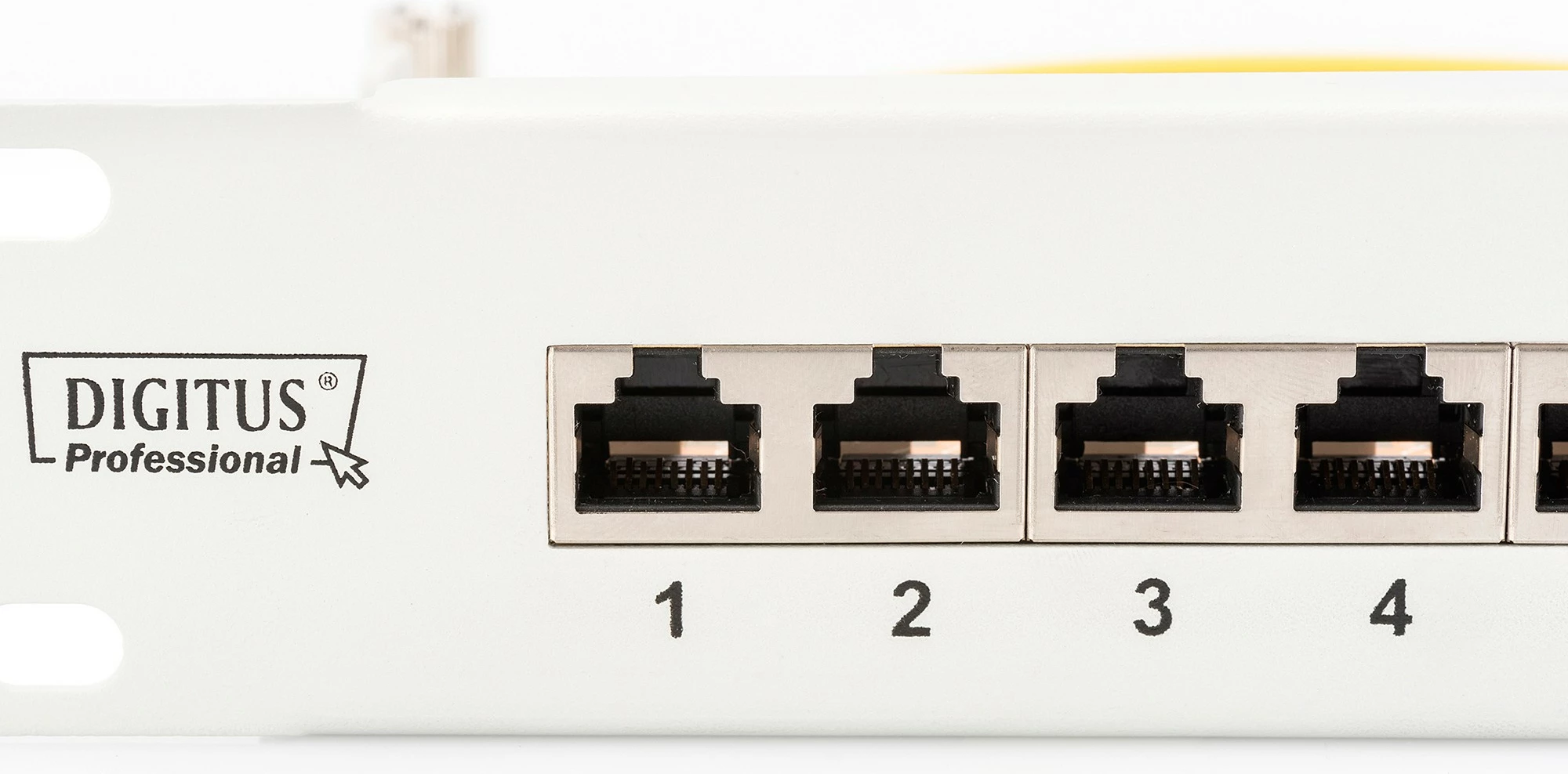 Patch panel s 24 priključki Cat6, 1U, siv Digitus