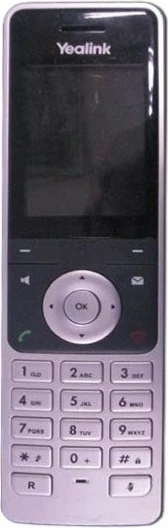 DECT telefon Yealink SIP-W56H, LCD 6,1 cm, črn, srebrn