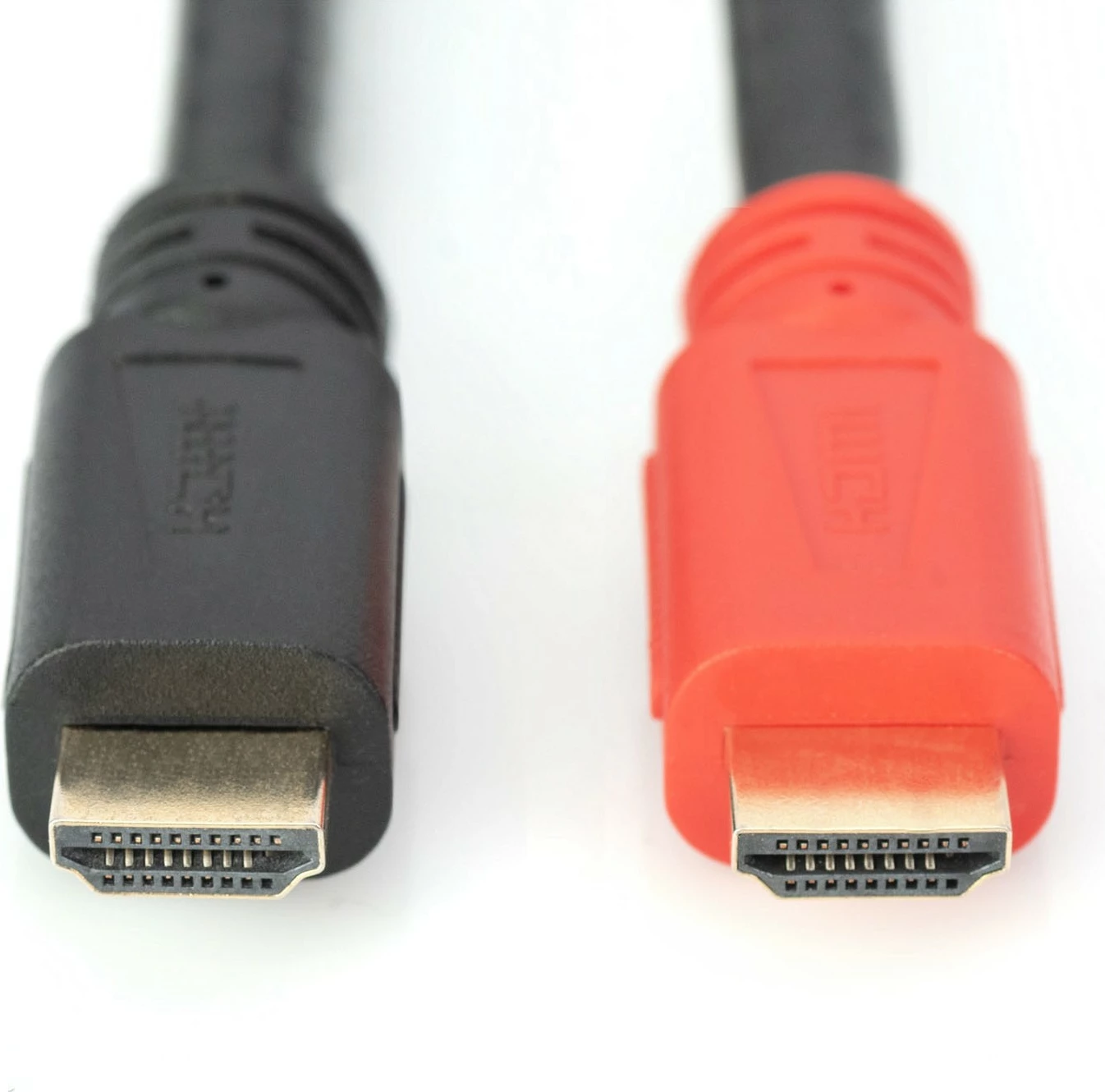 HDMI kabel 10 m z ojačitvijo signala, High Speed, z Ethernetom, črn — Digitus