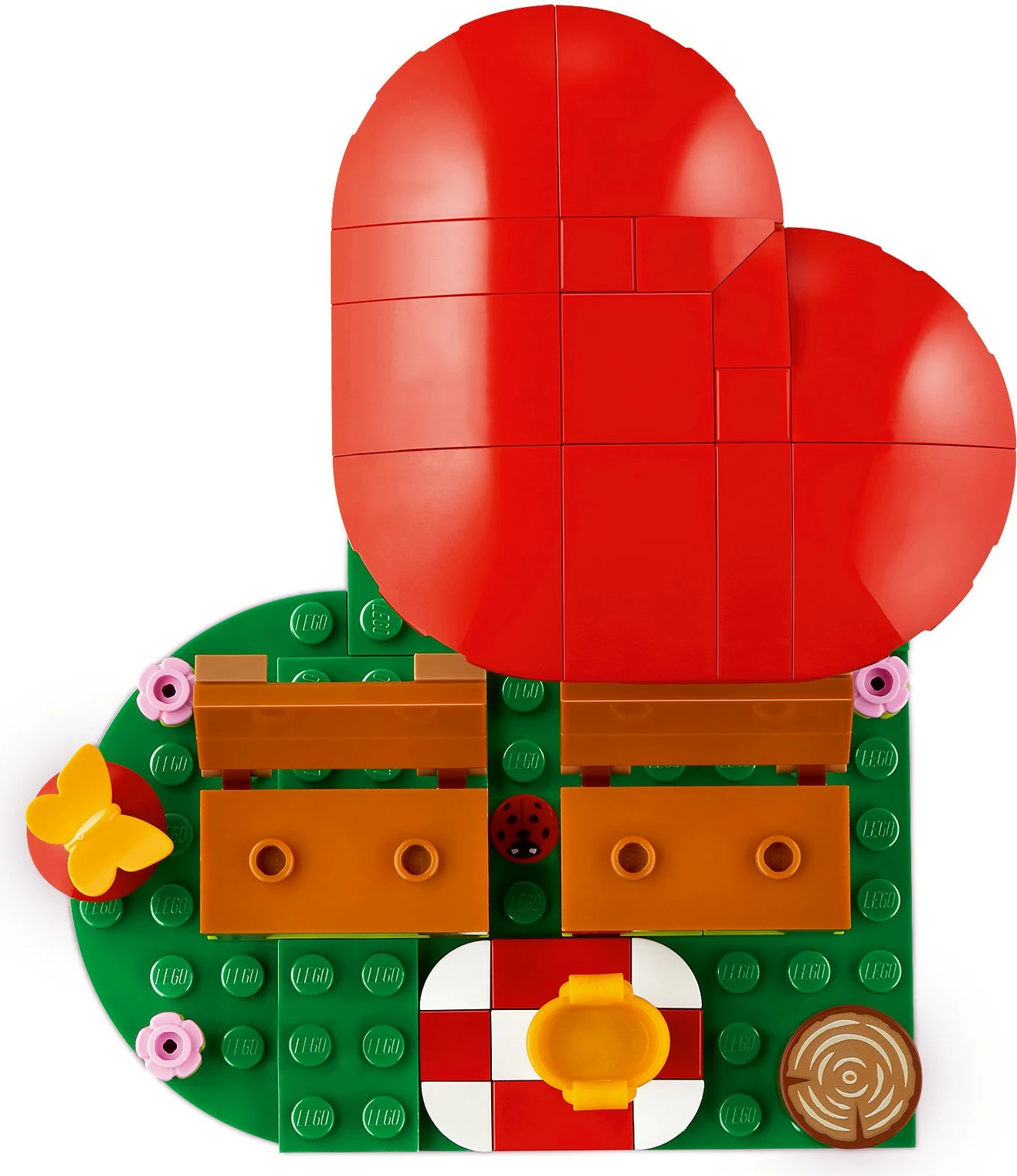 Gradbeni komplet Igel und ihr Picknick-Date, LEGO 40711, večbarven