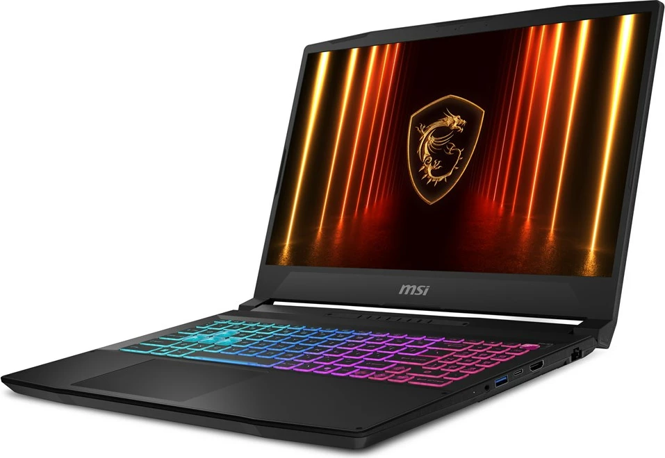 Prenosnik za igre MSI Katana 15 HX B14WFK-020XPL, 15,6", Intel Core i7-14650HX, 16 GB RAM, 512 GB SSD, NVIDIA RTX 5060, črn