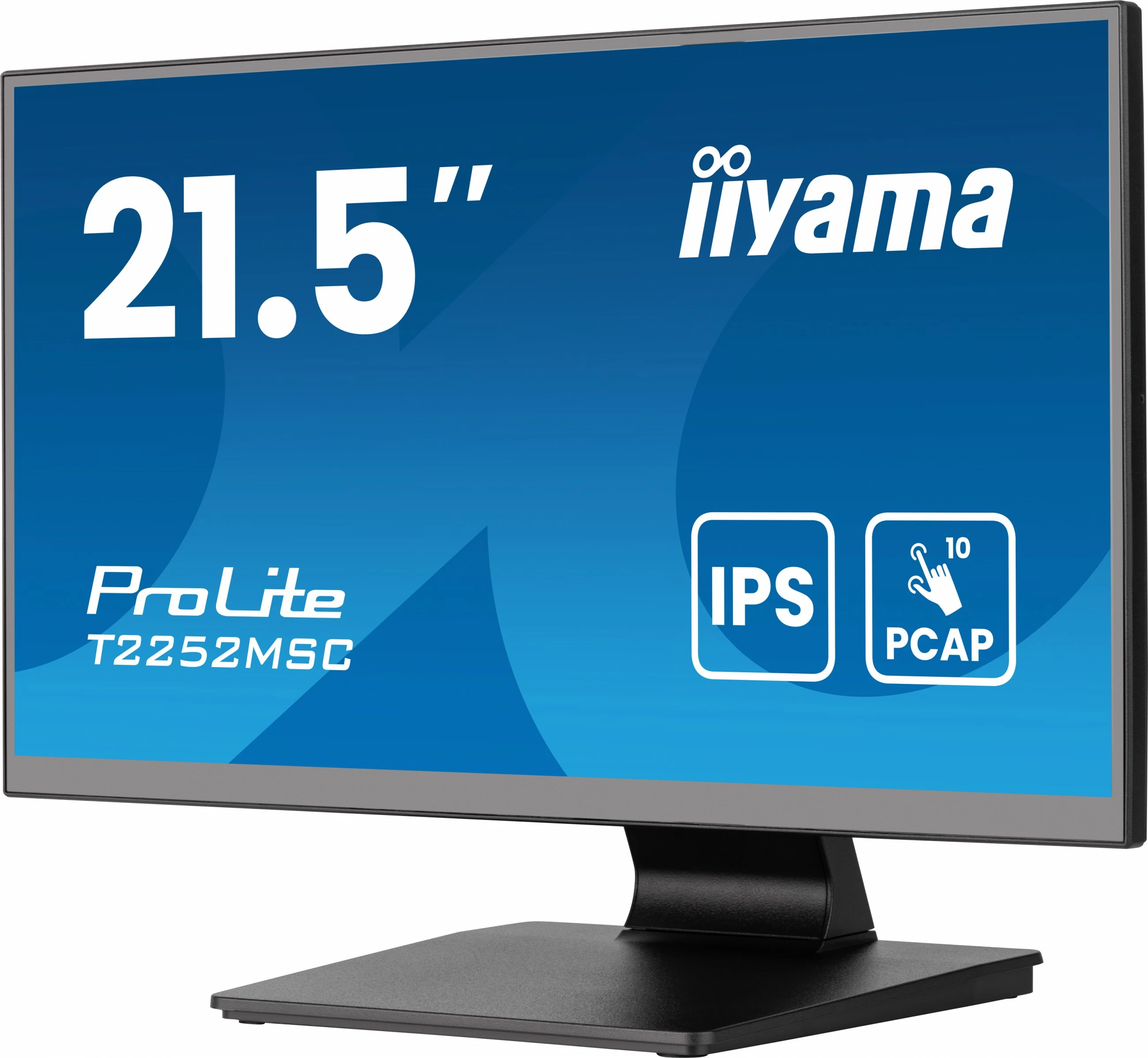 Interaktivni zaslon 21,5" Full HD na dotik iiyama ProLite T2252MSC-B2AG, črn