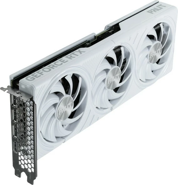 Grafična kartica Palit GeForce RTX 5070 WHITE OC, 12 GB GDDR7, 192-bit, 3x DisplayPort/HDMI, bela