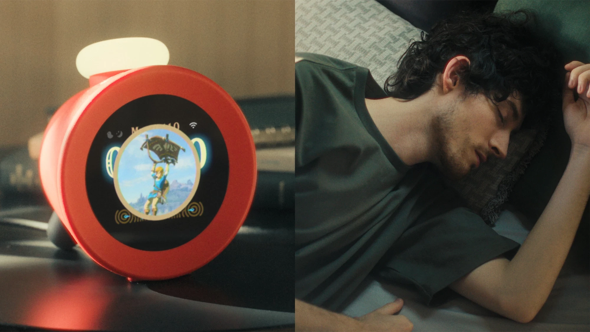 Budilka Nintendo Alarmo, rdeča