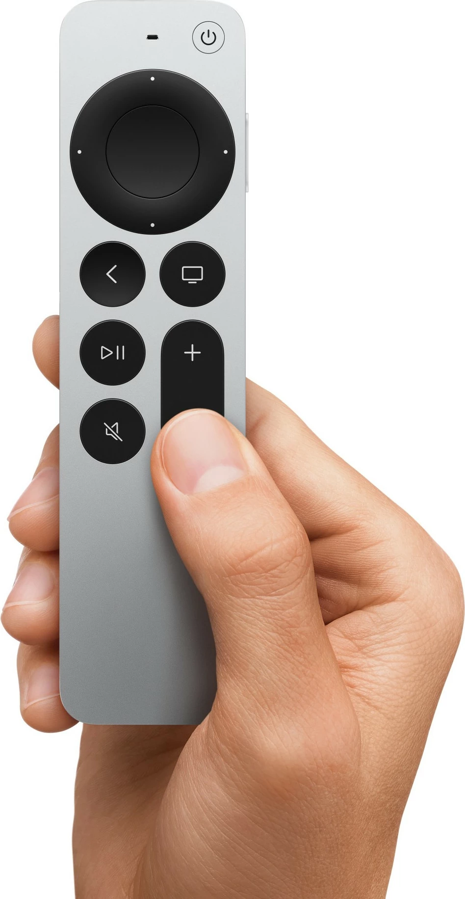 Daljinec Apple Siri Remote MW5G3Z/A, 3. generacija, črn in srebrn